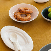plat ovale s sable brillant-Jars Céramistes