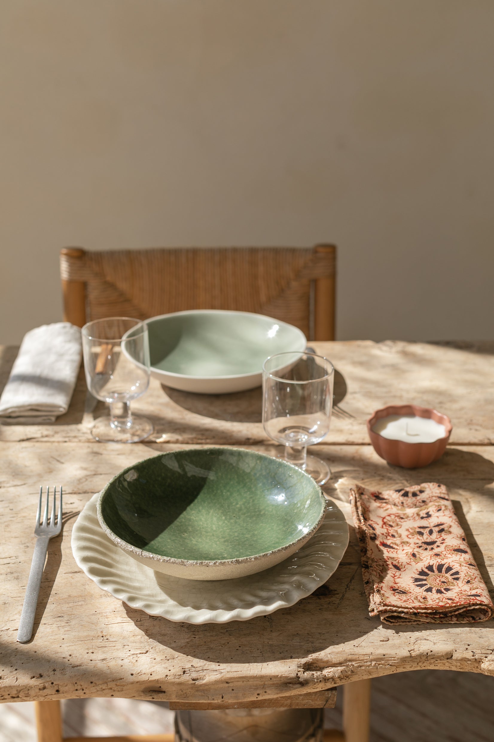 assiette creuse l thym-Jars Céramistes