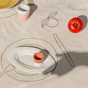 plat ovale s sable mat-Jars Céramistes