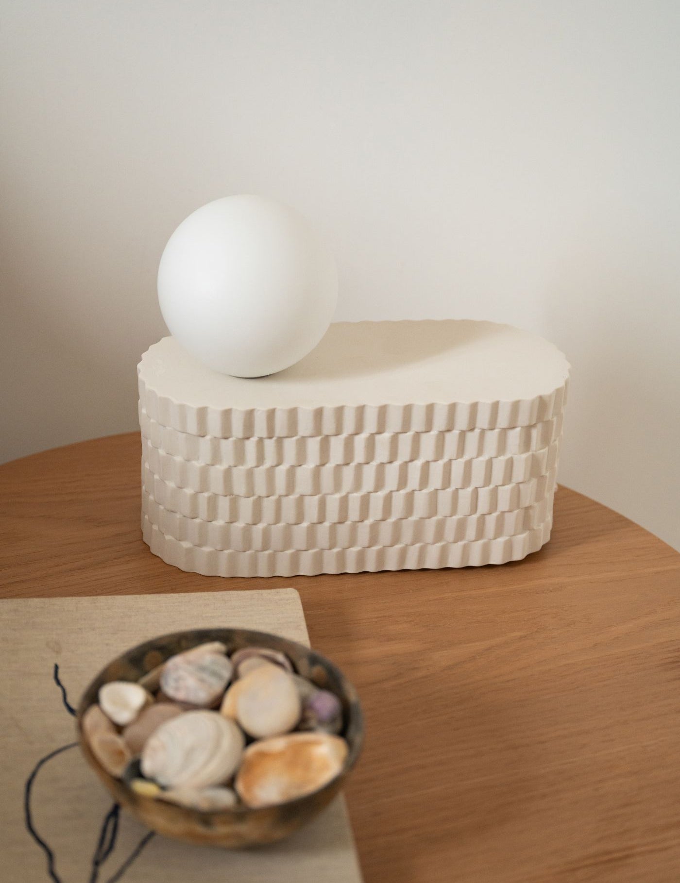 lampe m coquillage-Jars Céramistes
