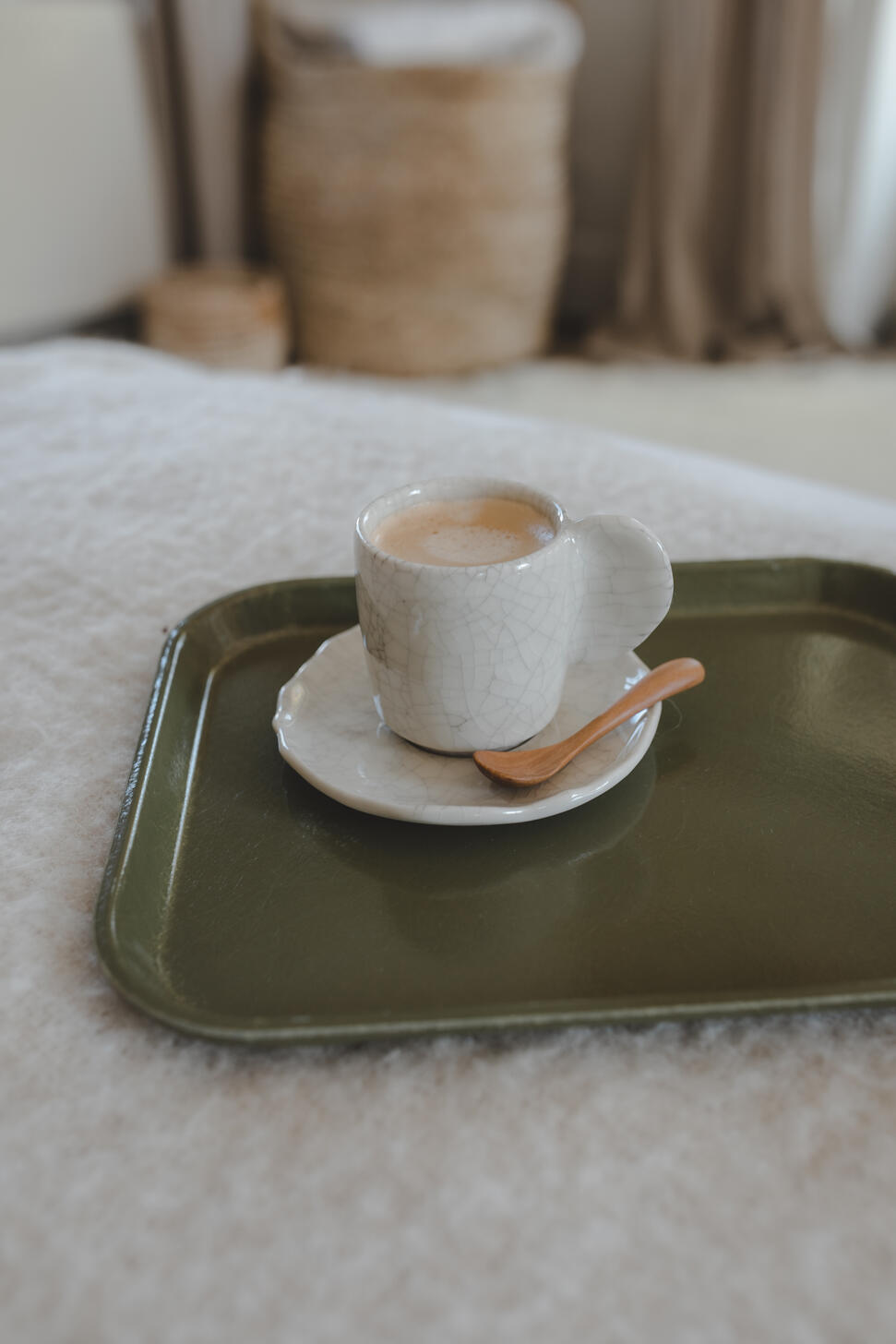 sous tasse s quartz craquelé-Jars Céramistes
