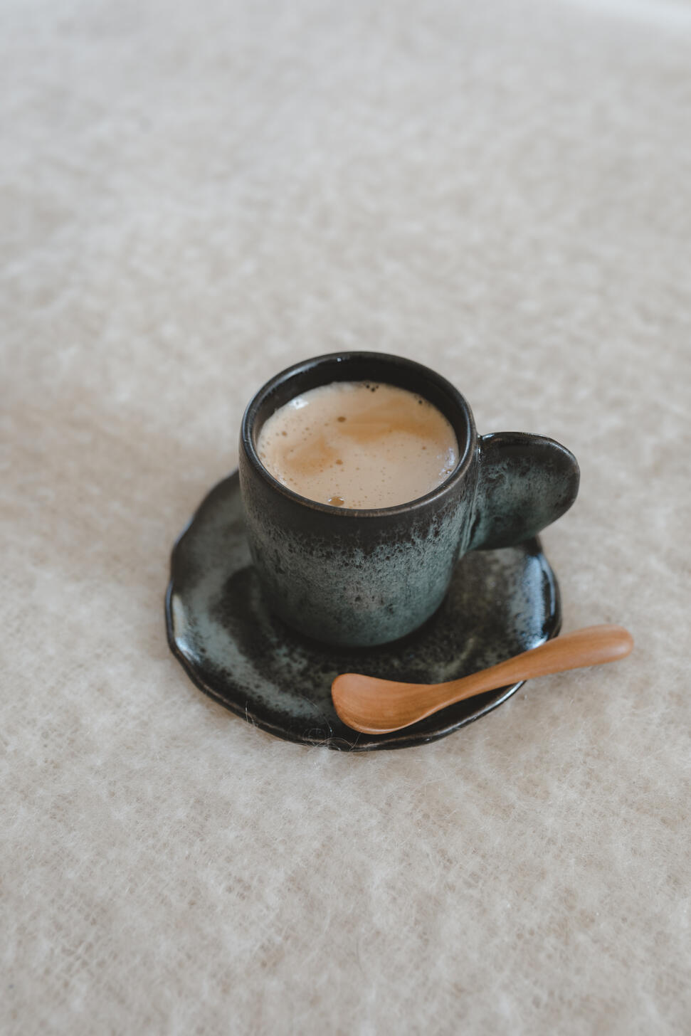 sous tasse s charbon-Jars Céramistes