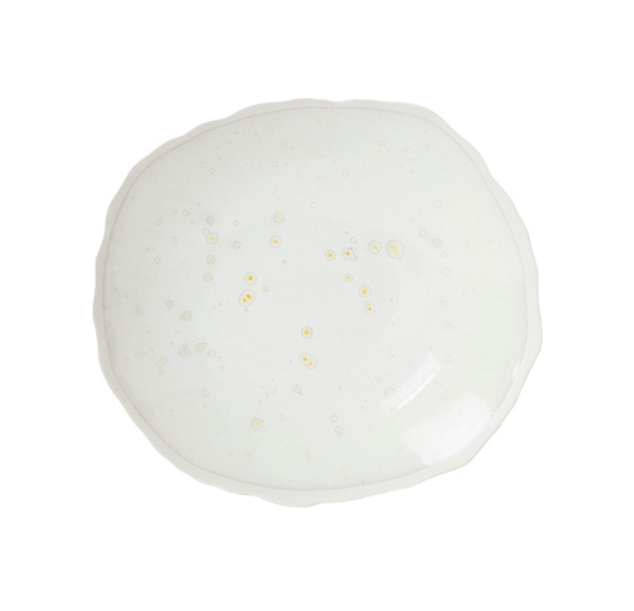 assiette plate nacre-Jars Céramistes