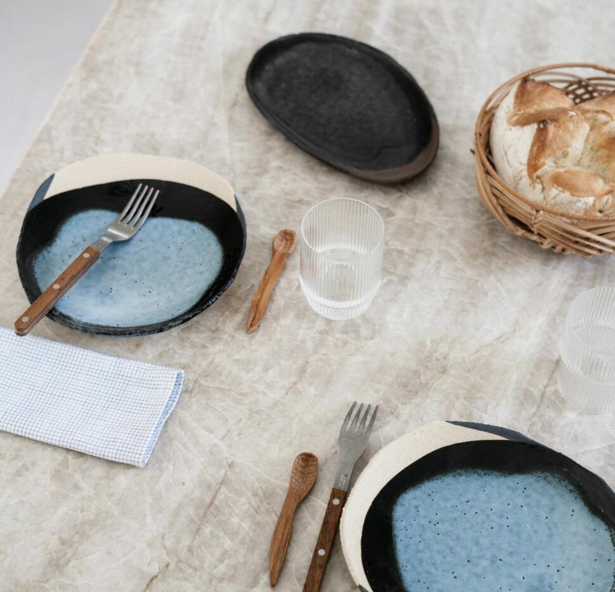plat ovale s kémuri-Jars Céramistes