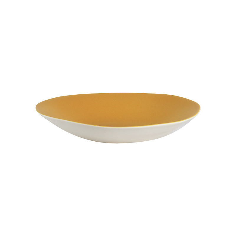 assiette creuse curcuma-Jars Céramistes