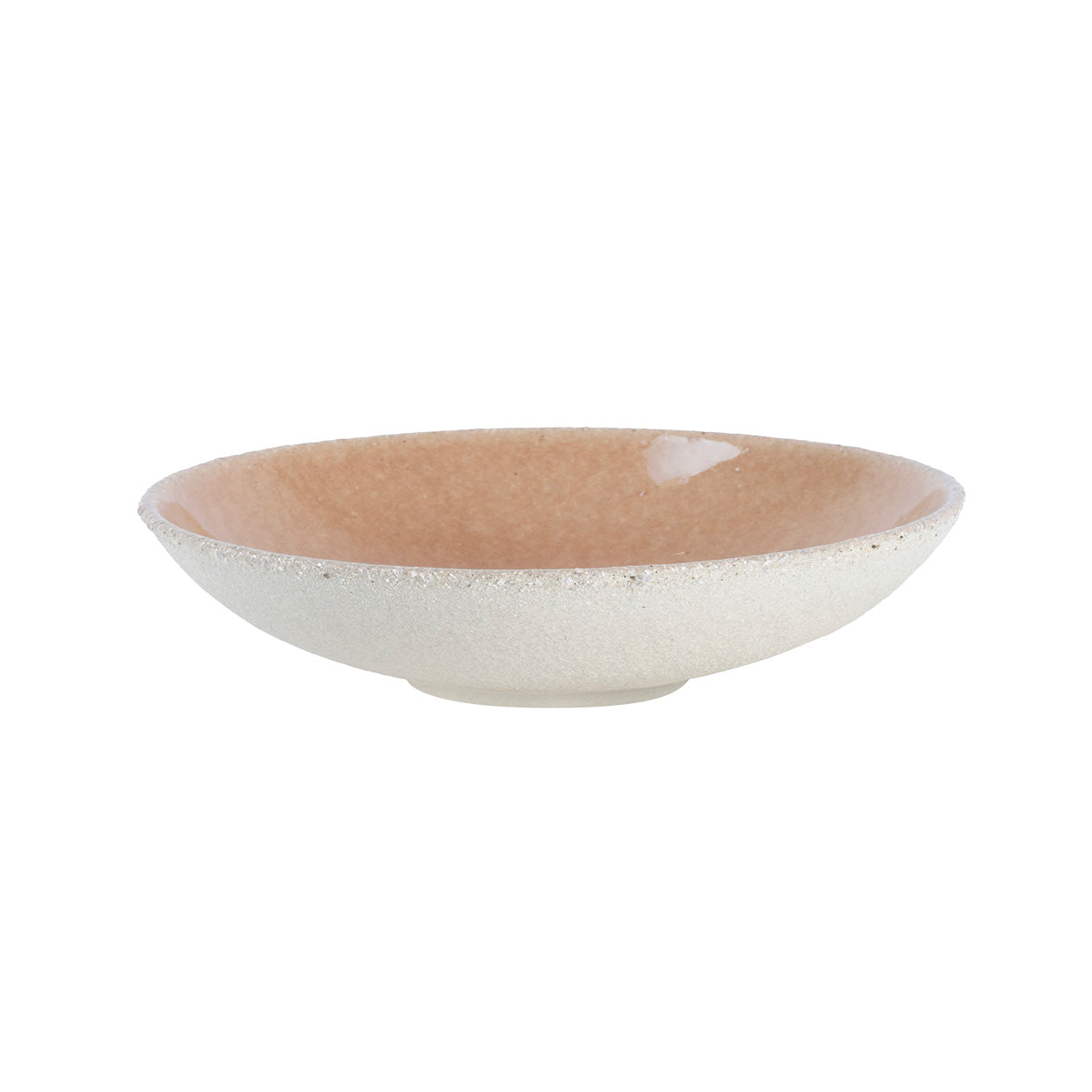 assiette creuse l pêche blanche-Jars Céramistes