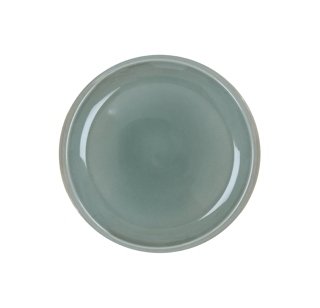 assiette à dessert gris oxyde-Jars Céramistes