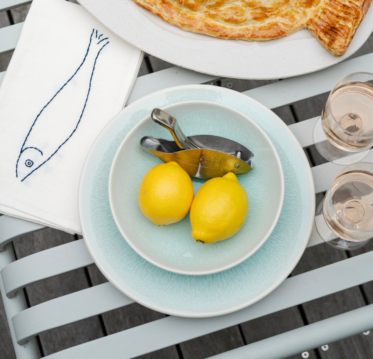 assiette plate sormiou-Jars Céramistes