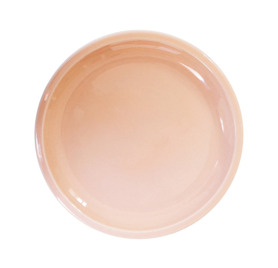 assiette plate rose buvard-Jars Céramistes