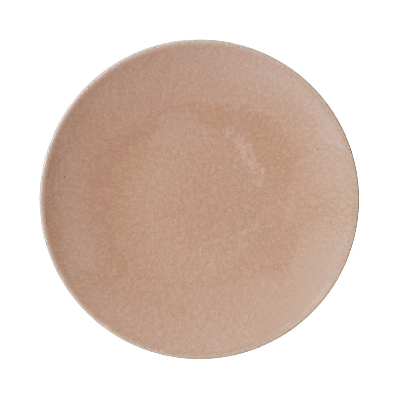 assiette plate pêche blanche-Jars Céramistes