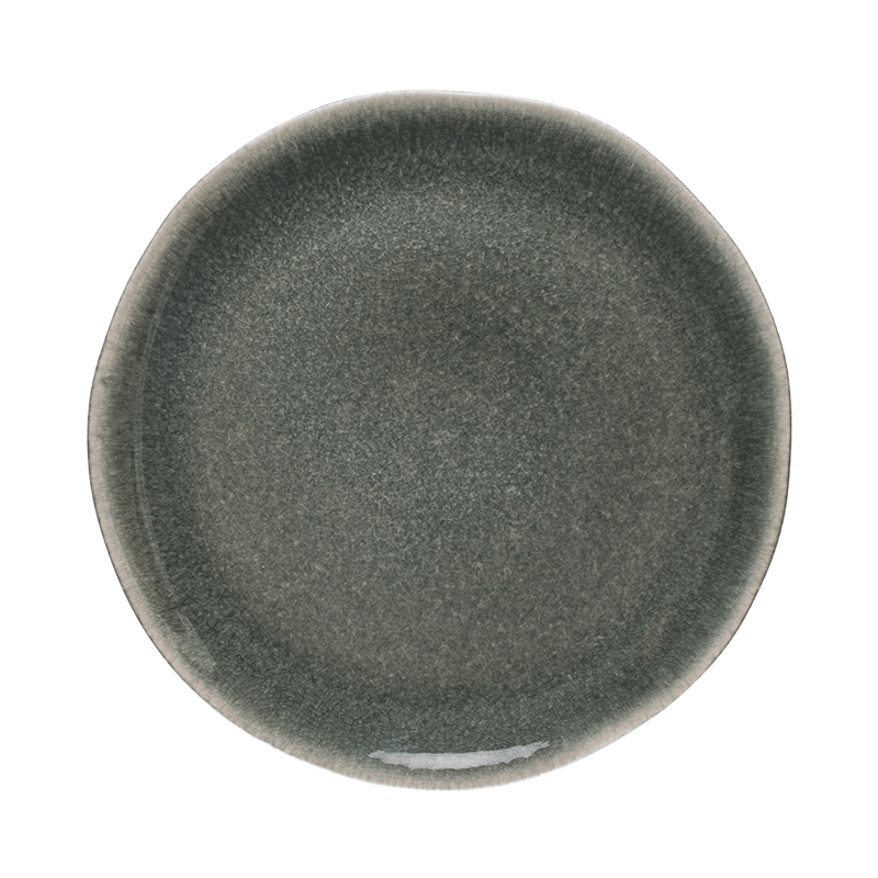 assiette plate orage uni-Jars Céramistes