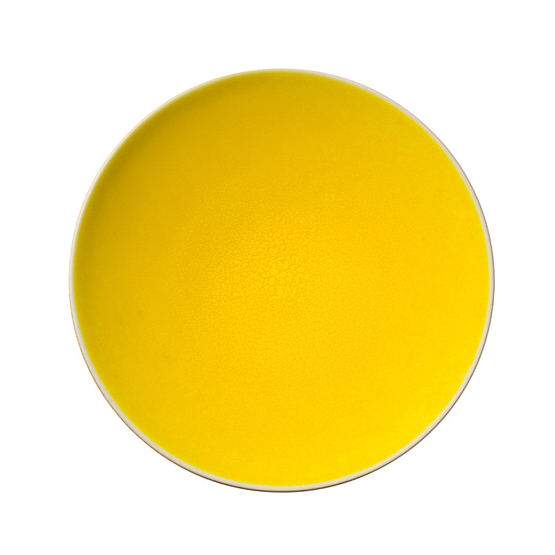 set de 6 assiettes plate citron-Jars Céramistes