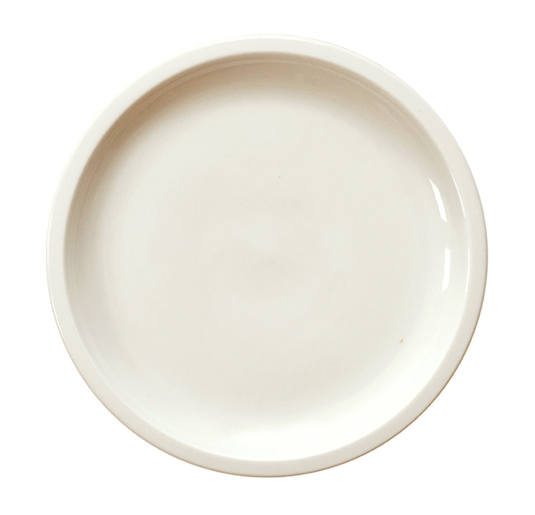 assiette de présentation craie-Jars Céramistes