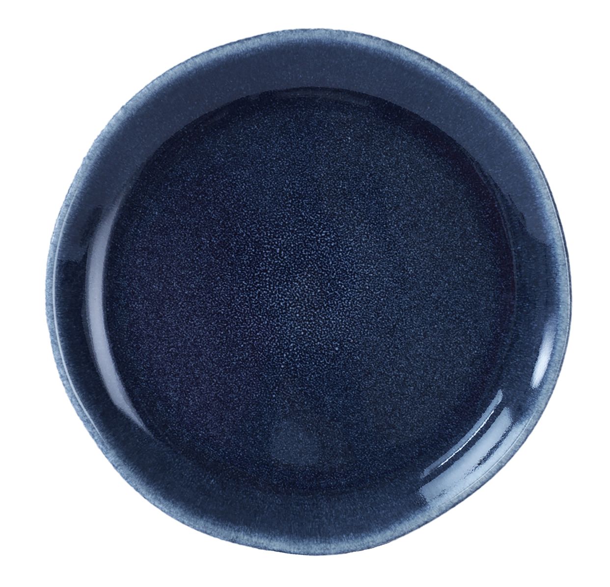 assiette de présentation bleu nuit-Jars Céramistes