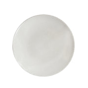 assiette plate ronde blanc-Jars Céramistes