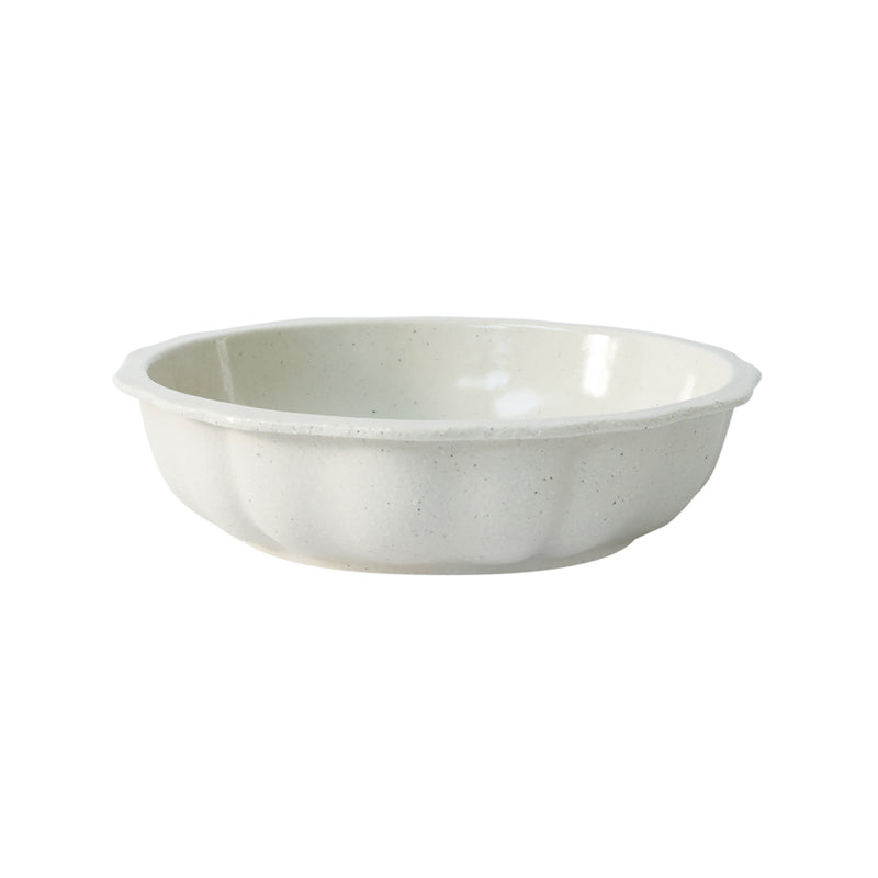 assiette creuse sable brillant-Jars Céramistes