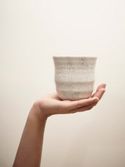gobelet quartz craquelé-Jars Céramistes