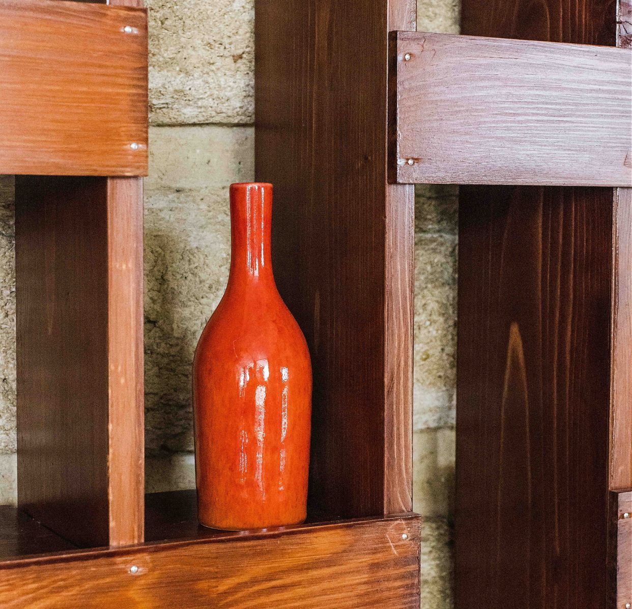 huilier orange-Jars Céramistes