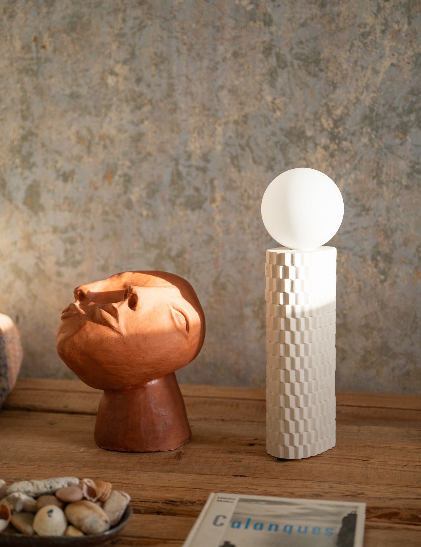 lampe l coquillage-Jars Céramistes