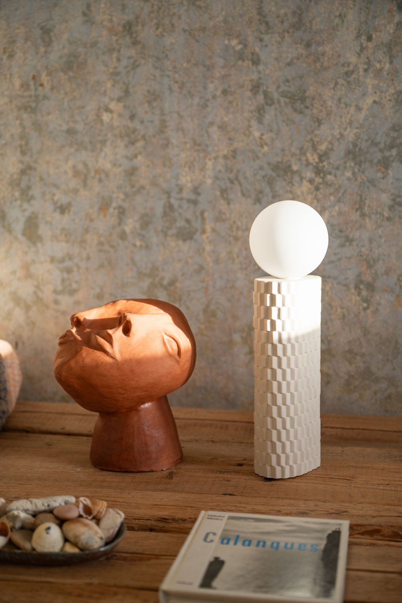 lampe l coquillage-Jars Céramistes