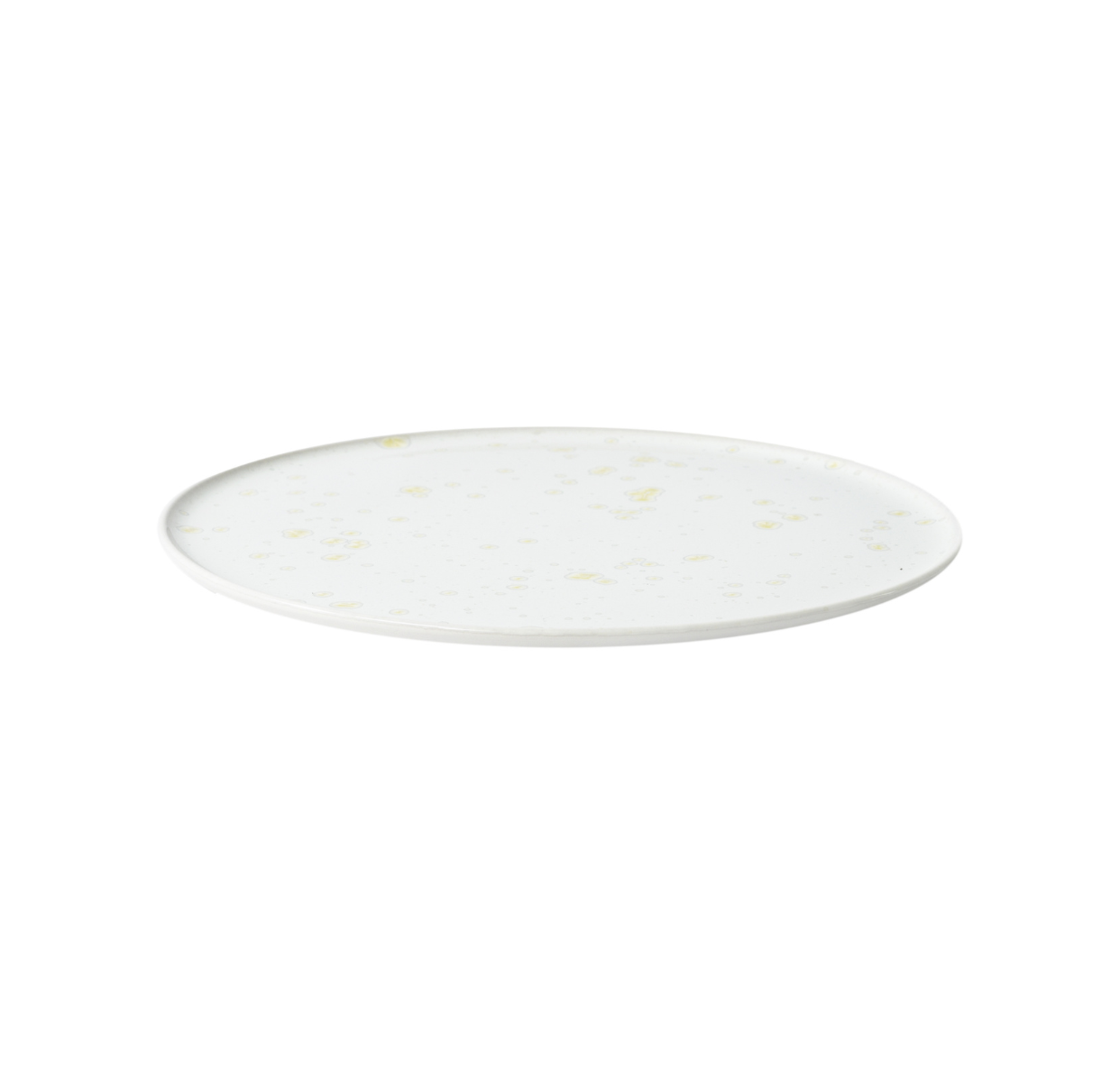 assiette de présentation nacre