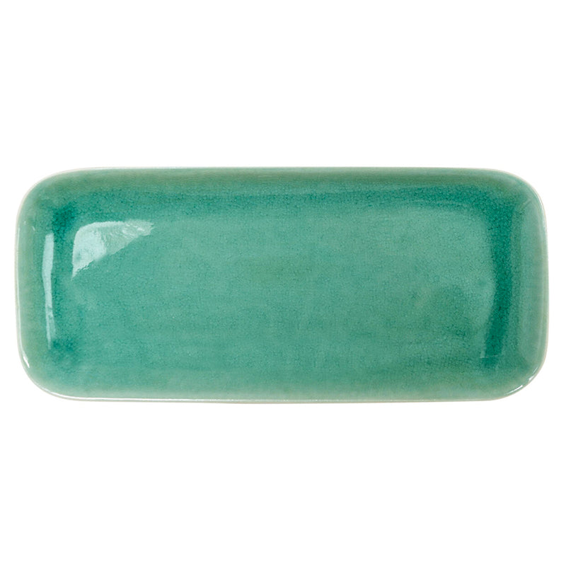 plat à cake jade-Jars Céramistes