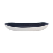 plat allongé bleu nuit-Jars Céramistes