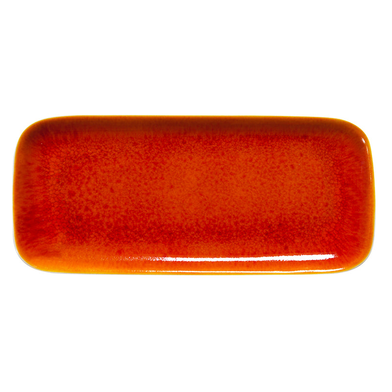plat à cake orange-Jars Céramistes