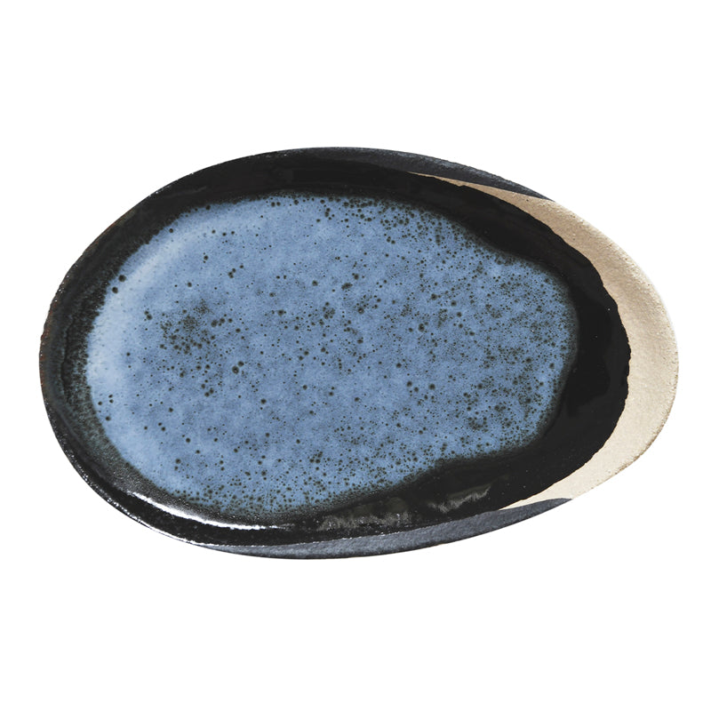 plat ovale l awa-Jars Céramistes