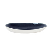 plat ovale bleu nuit-Jars Céramistes