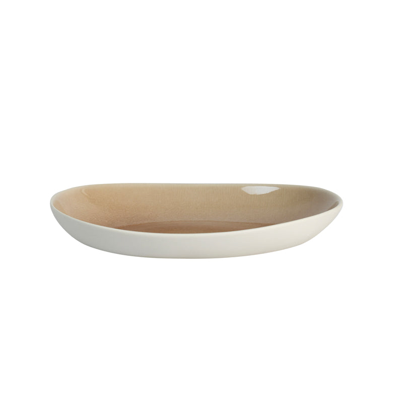 plat ovale tamaris-Jars Céramistes
