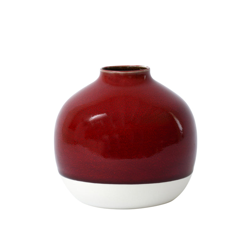 vase nèfle cerise-Jars Céramistes